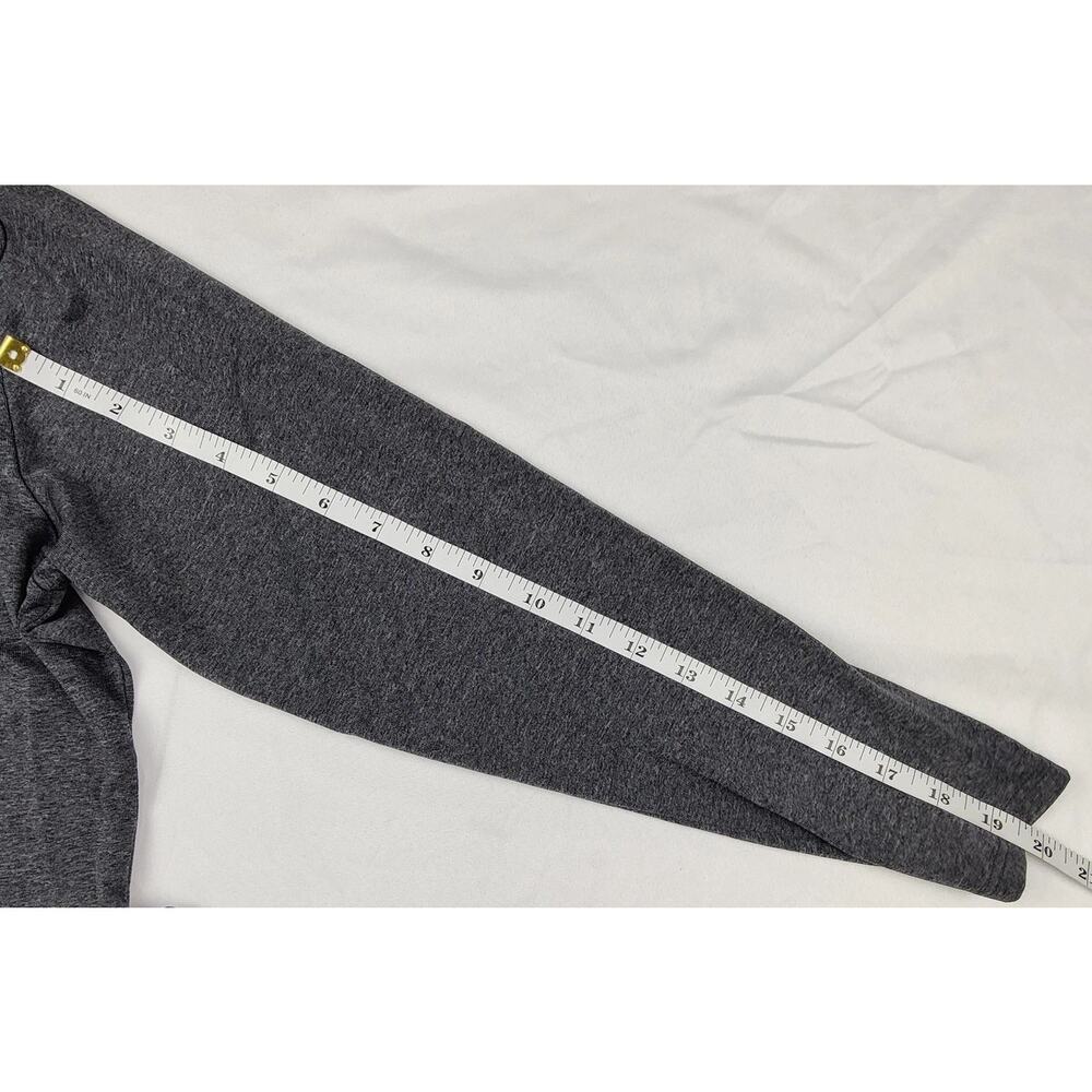 Under Armour HeatGear Shirt Womens Small Gray Power In Pink Long Sleeve Athletic - Picture 9 of 10